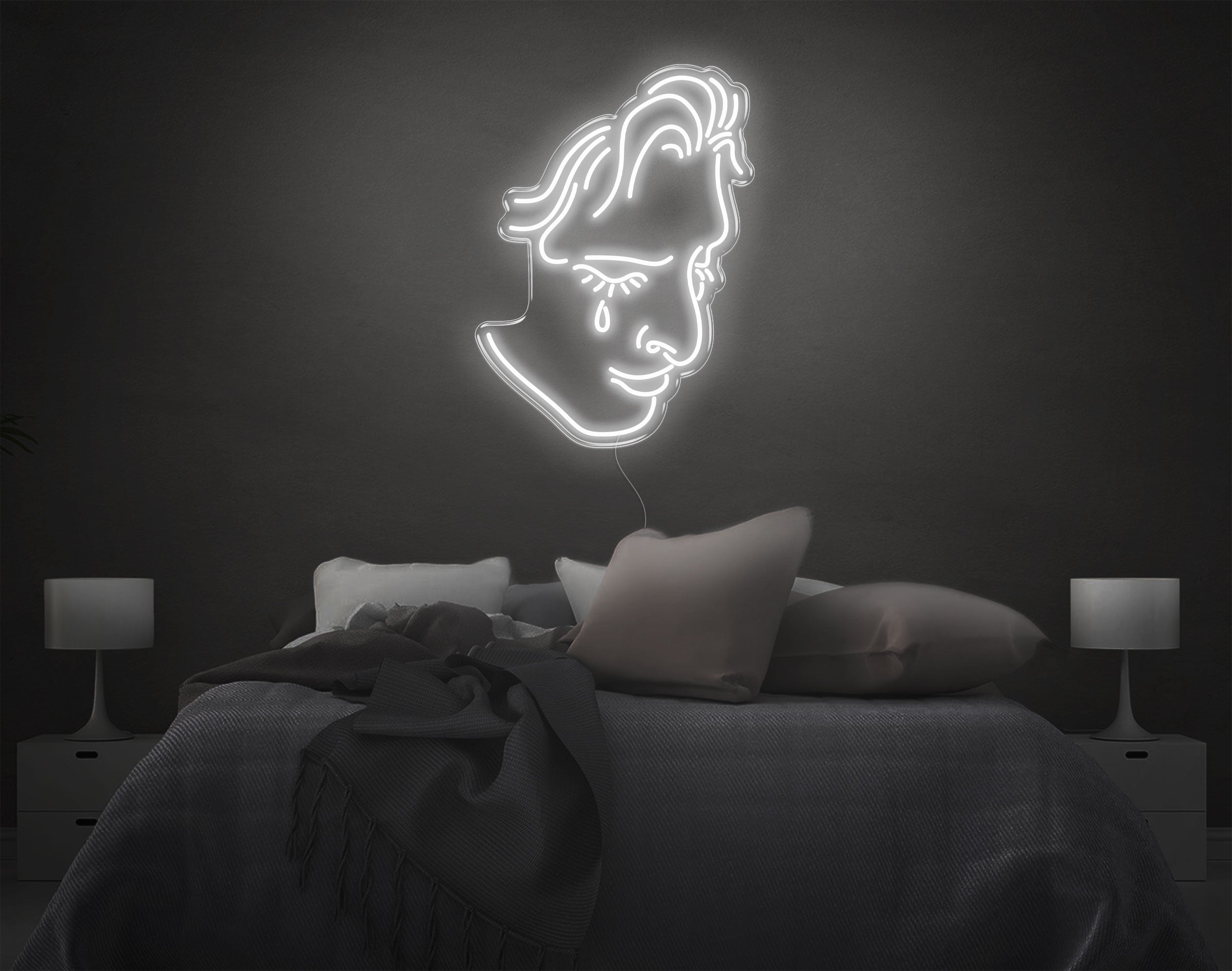 Crying LED Neon Sign