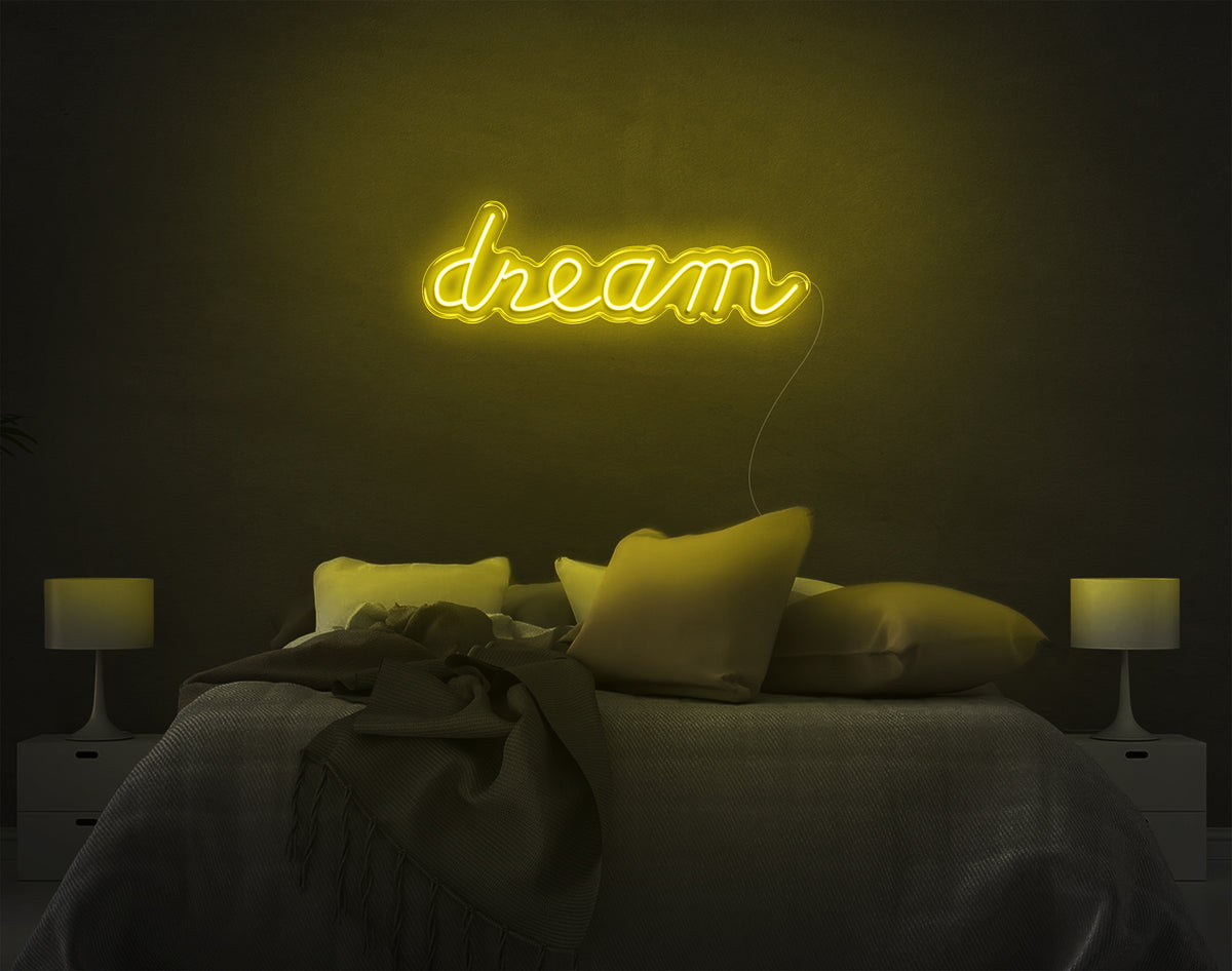 Dream led sign discount
