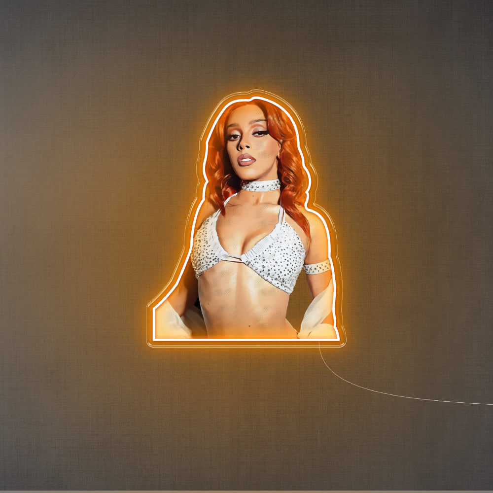 Doja Cat Art LED Neon Sign