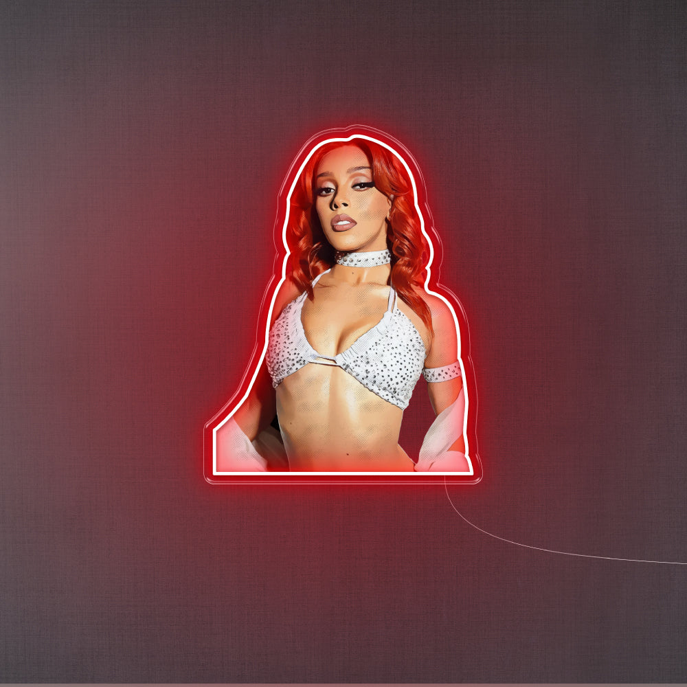 Doja Cat Art LED Neon Sign