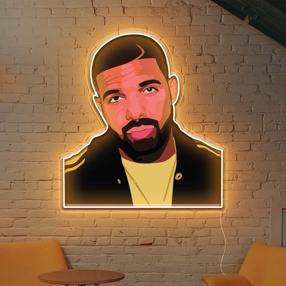 Drake Art LED Neon Sign