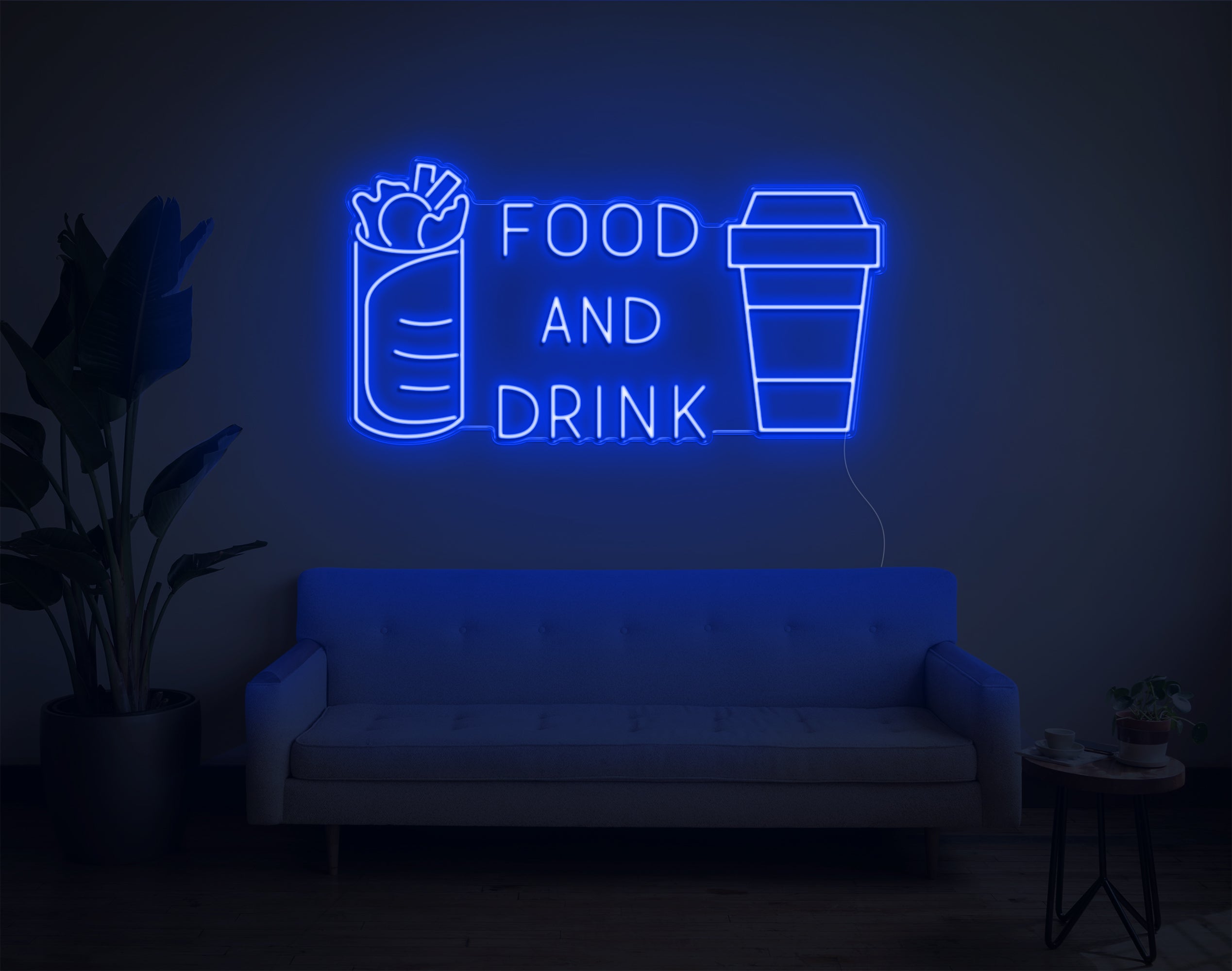 Food and Drink LED Neon Sign