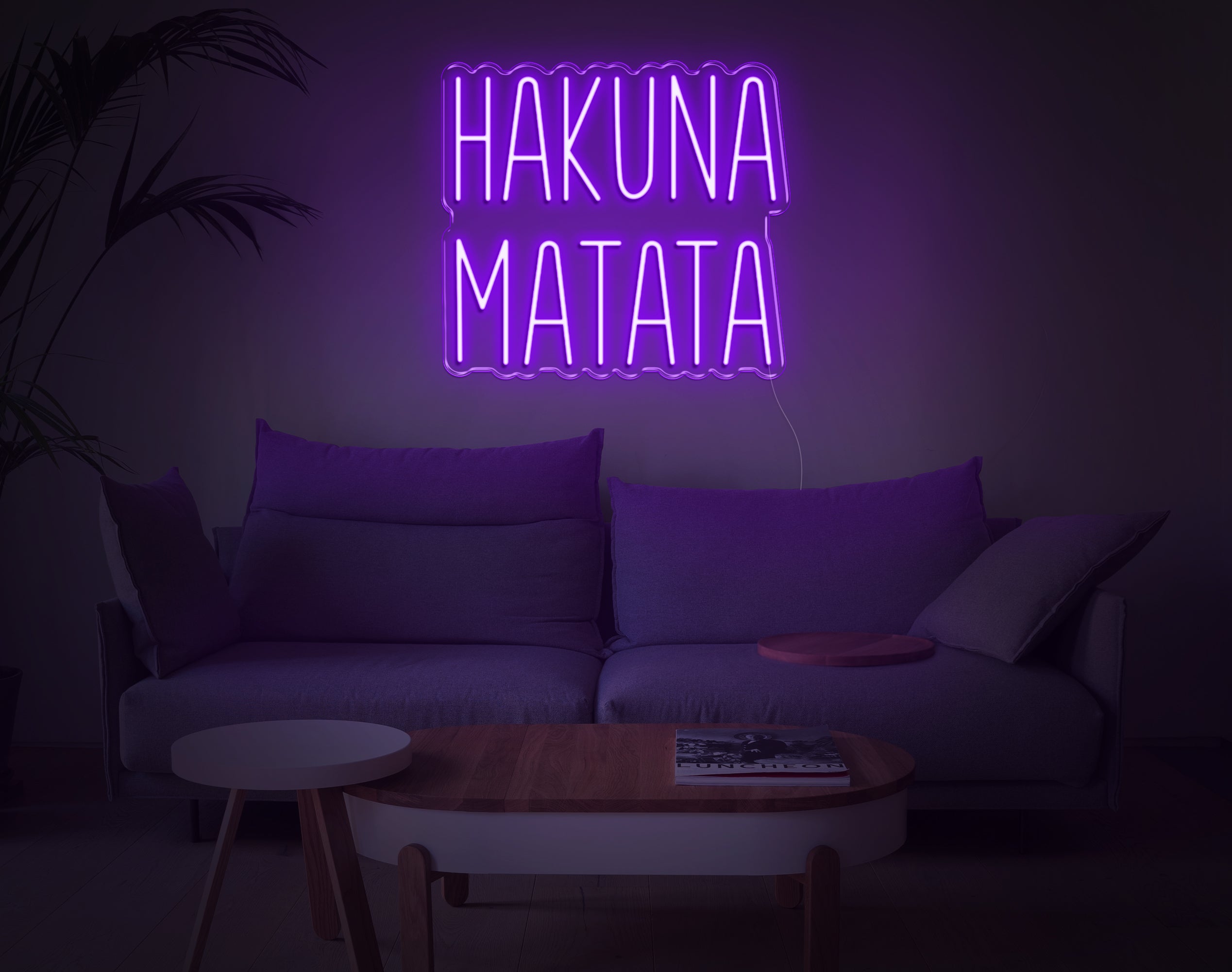 Hakuna Matata V2 LED Neon Sign