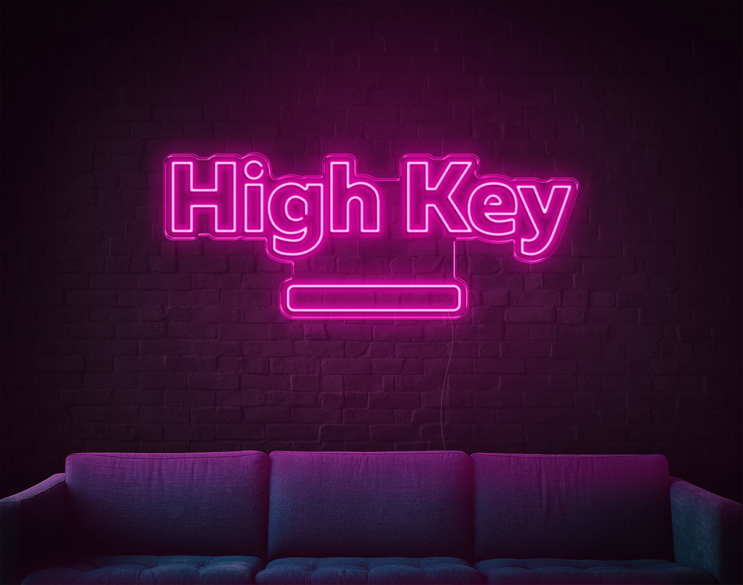 High Key LED Neon Sign