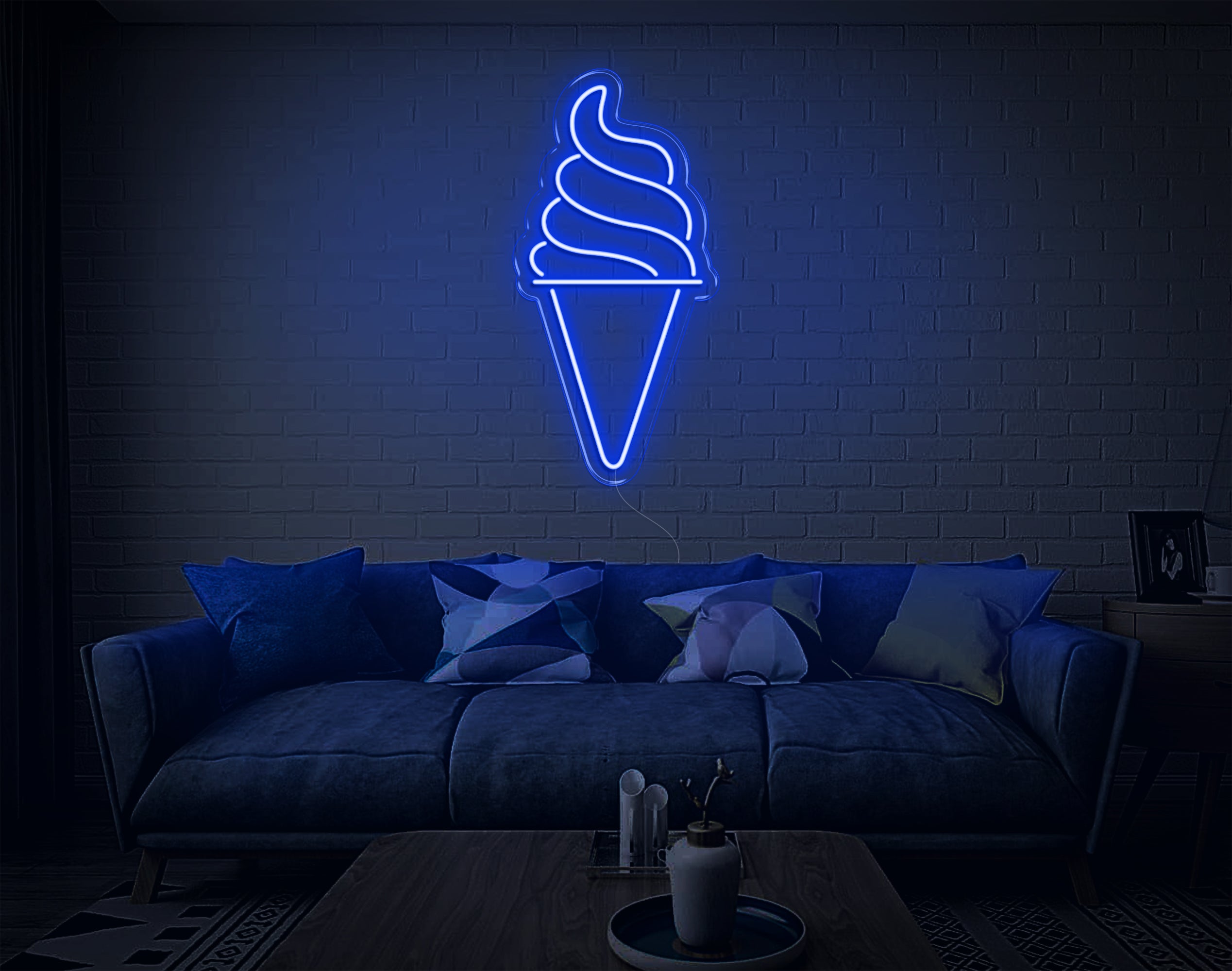 Ice Cream V3 LED Neon Sign