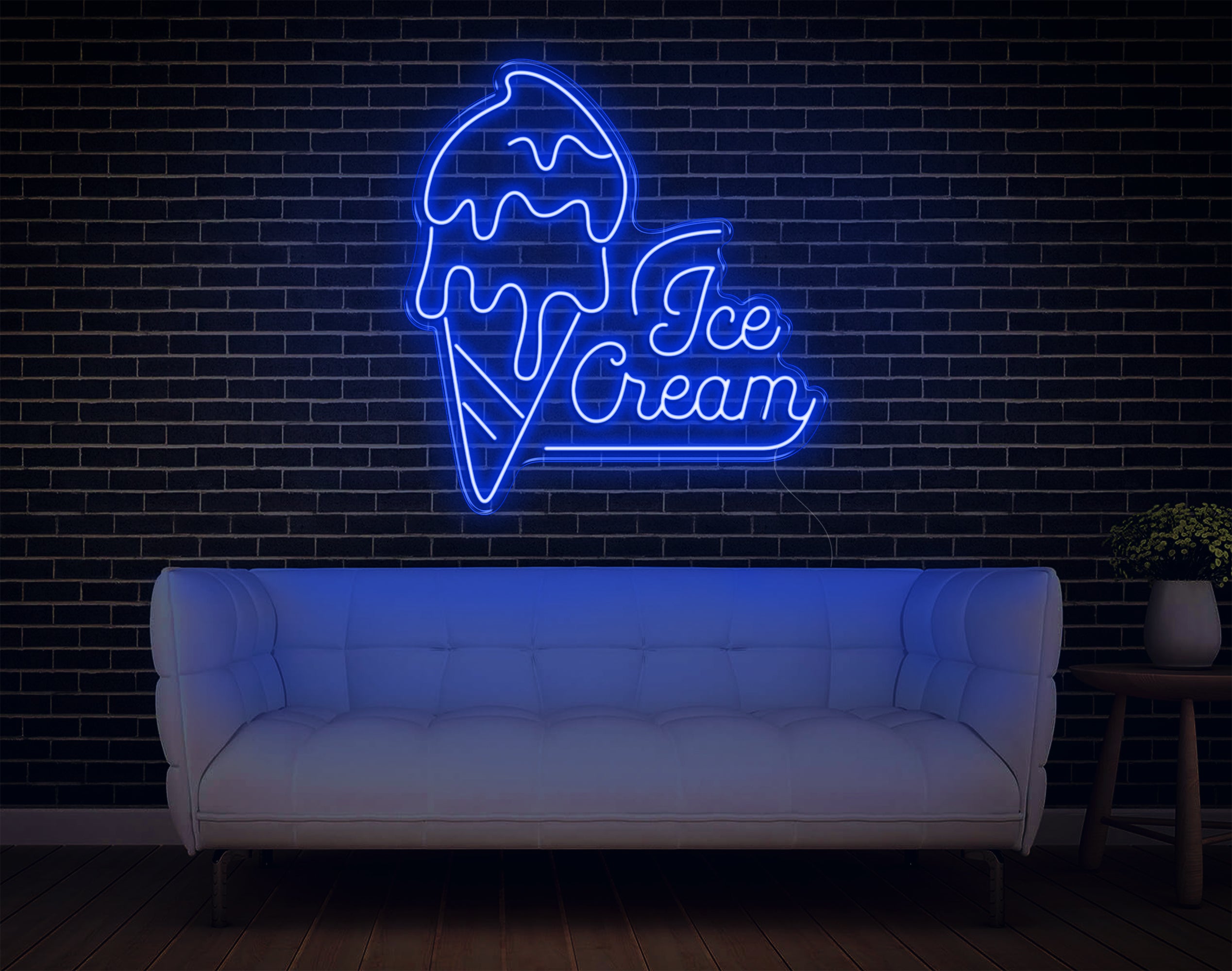 Ice Cream V4 LED Neon Sign