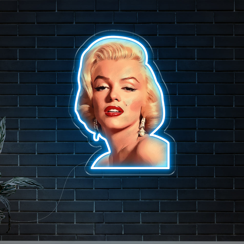 Marilyn LED Neon Sign Art