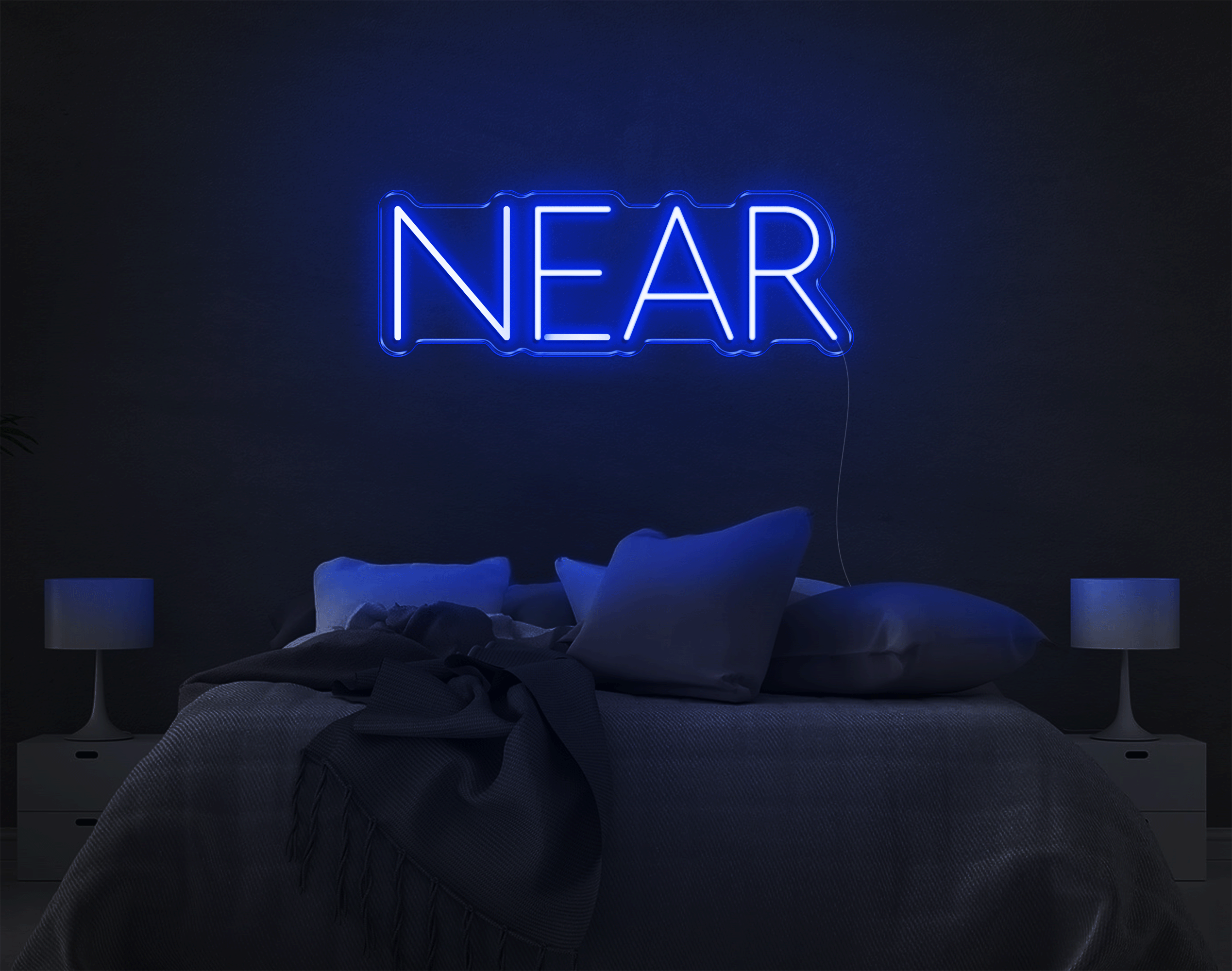 Near / Far LED Neon Sign