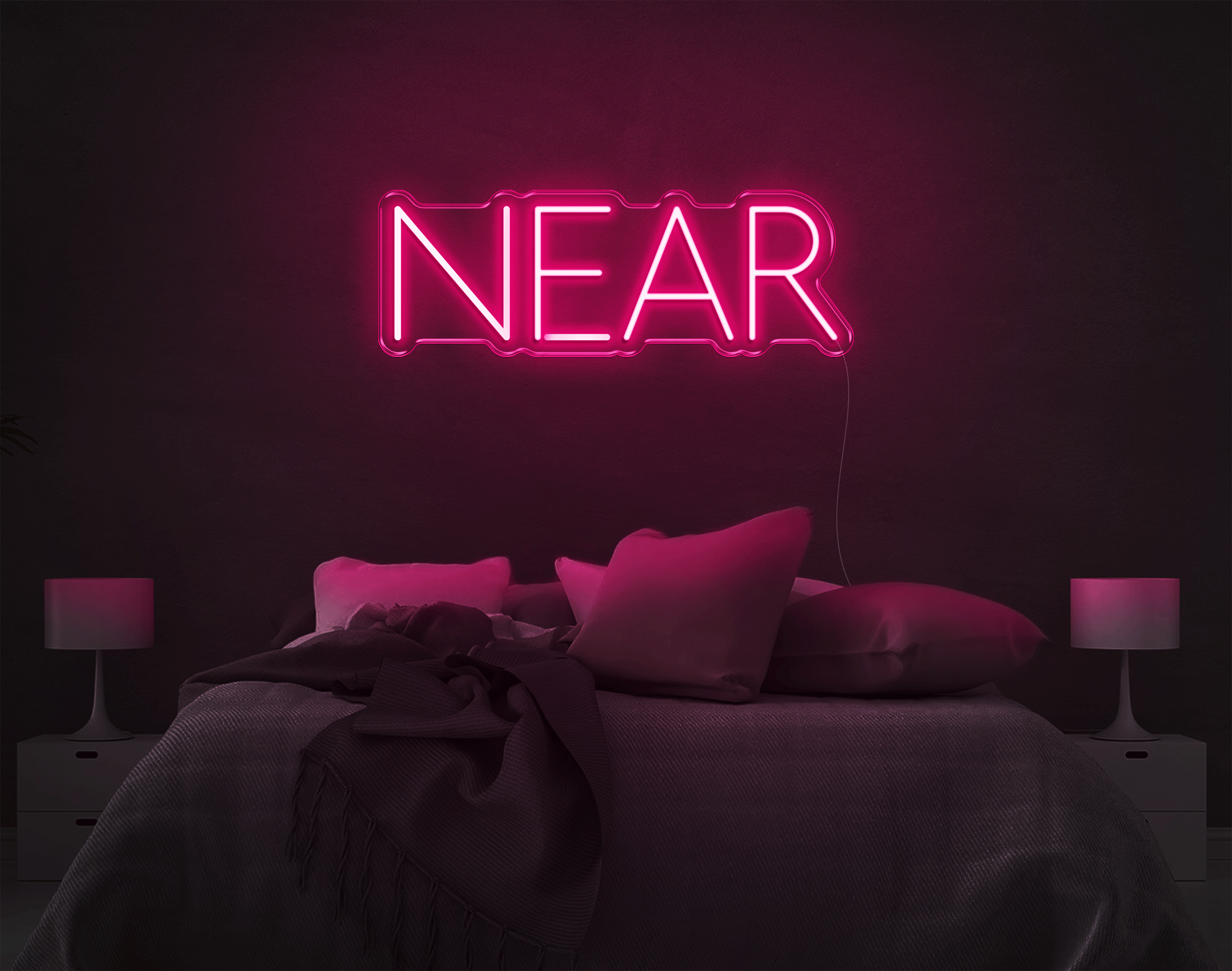 Near / Far LED Neon Sign