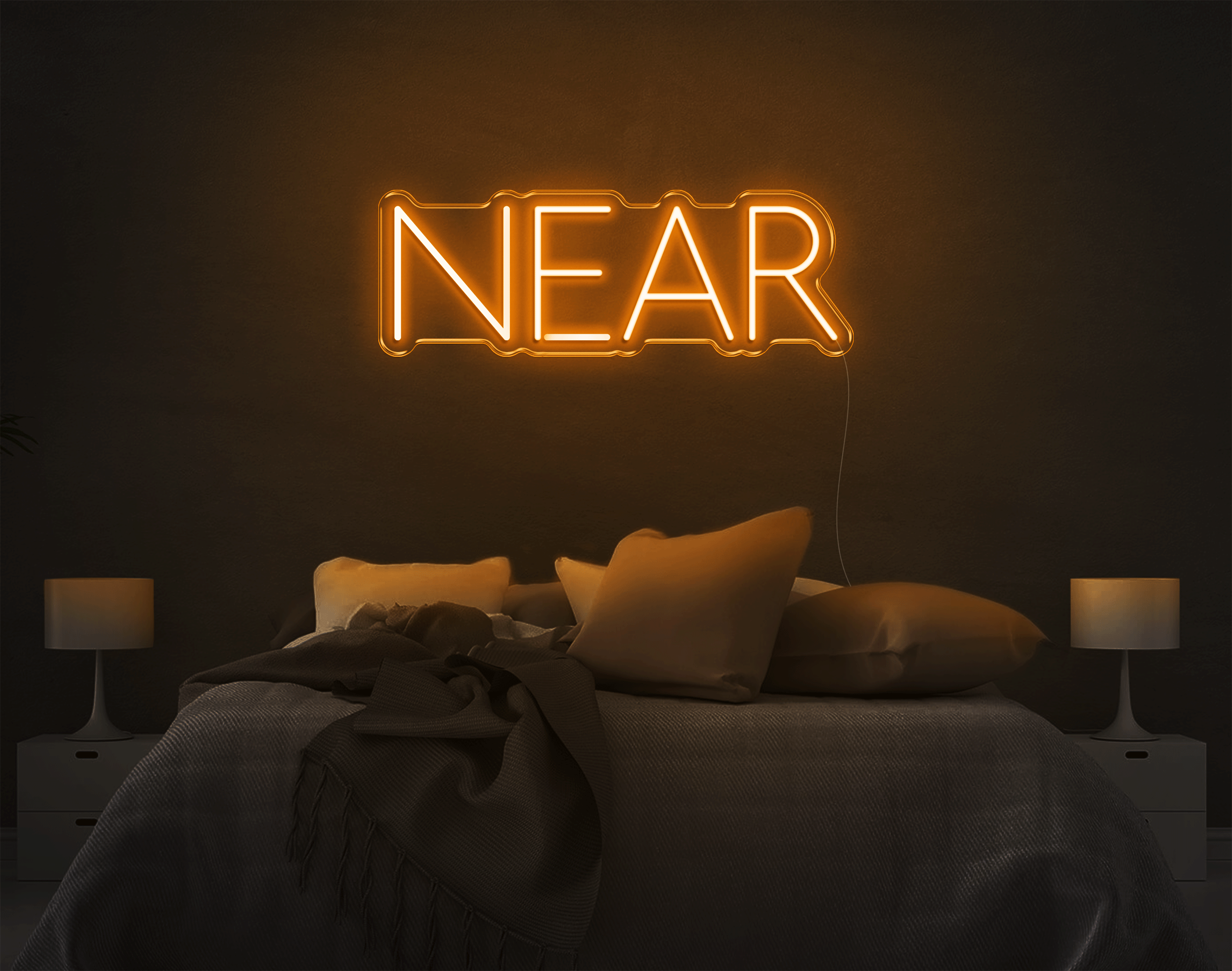 Near / Far LED Neon Sign