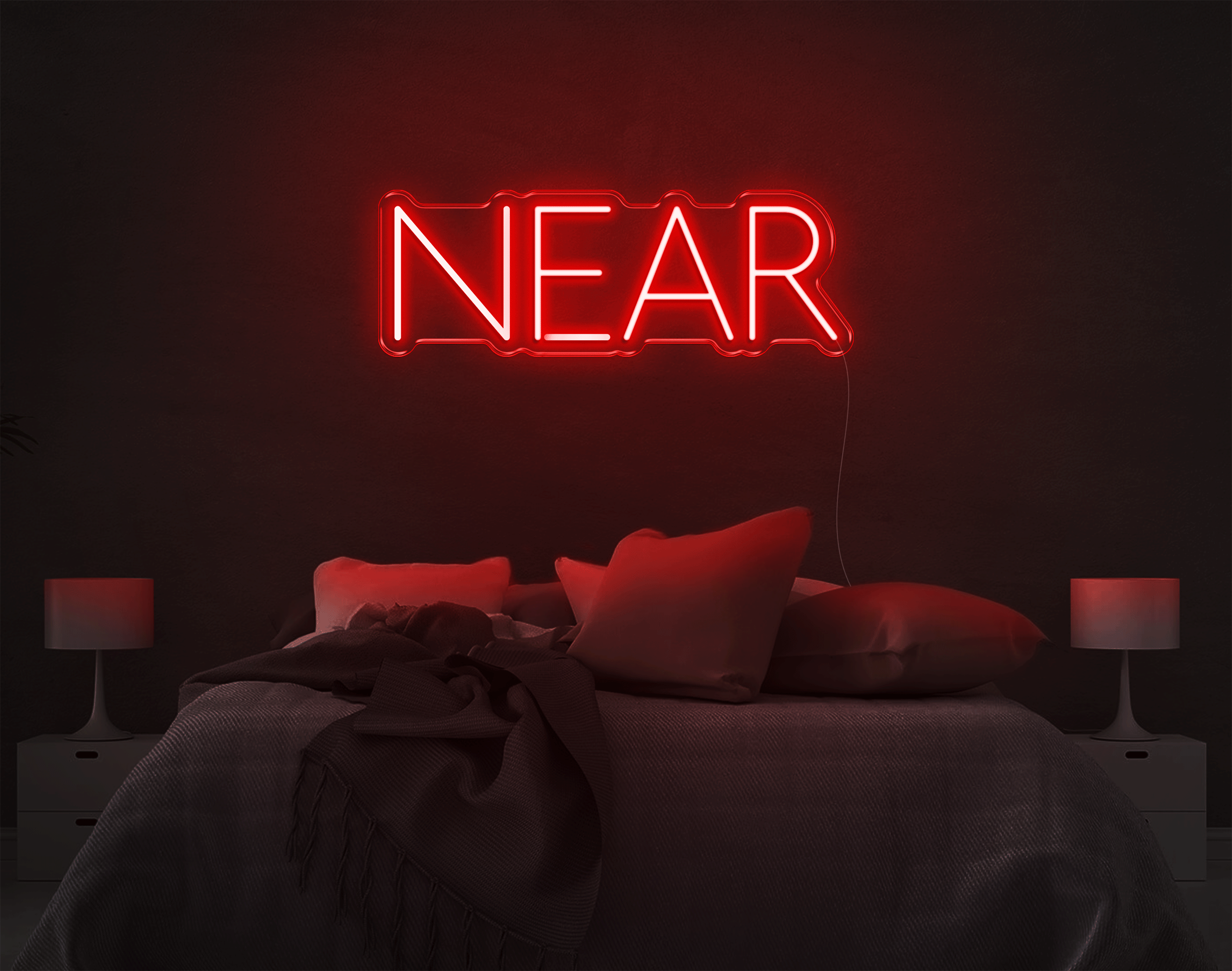 Near / Far LED Neon Sign