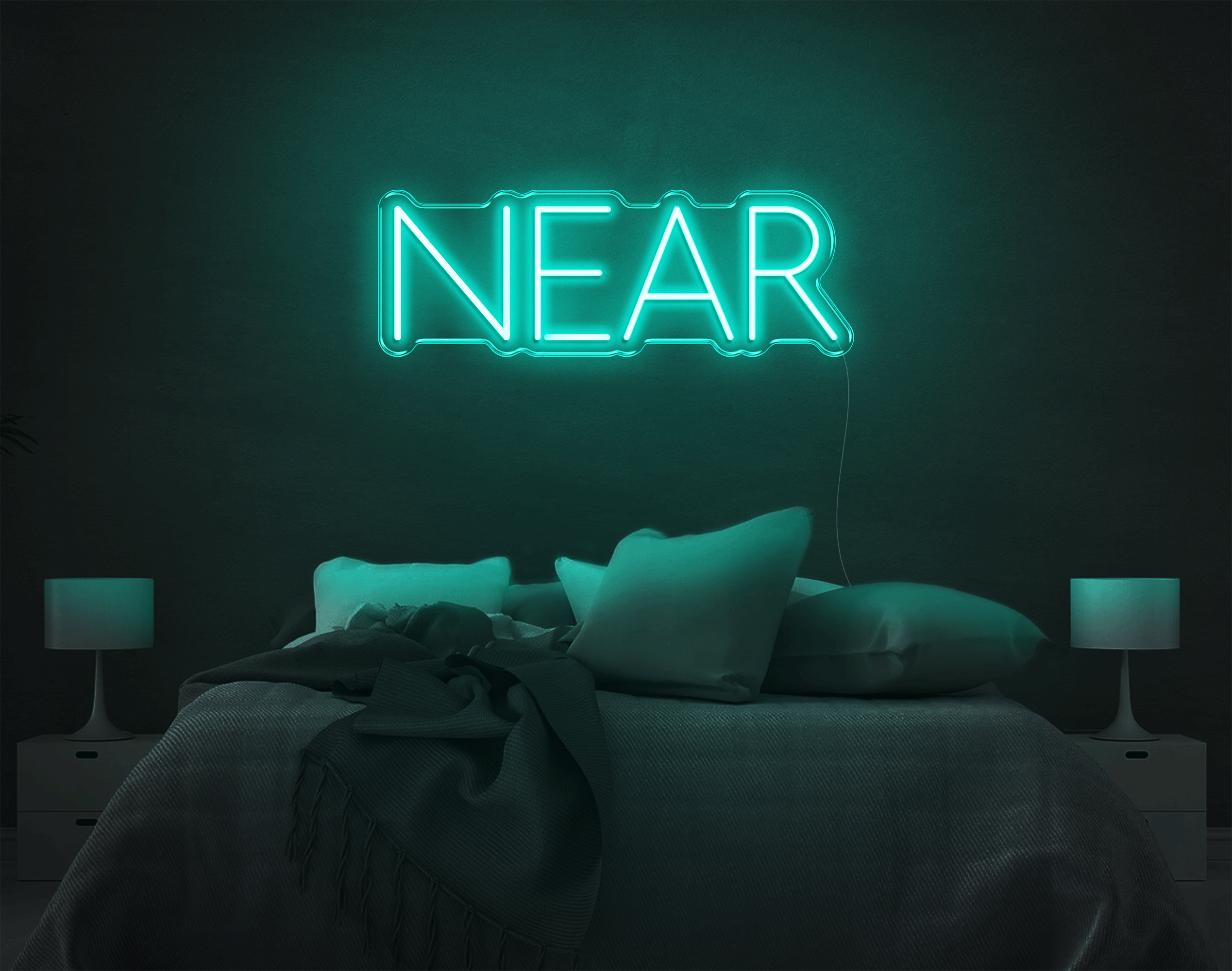Near / Far LED Neon Sign