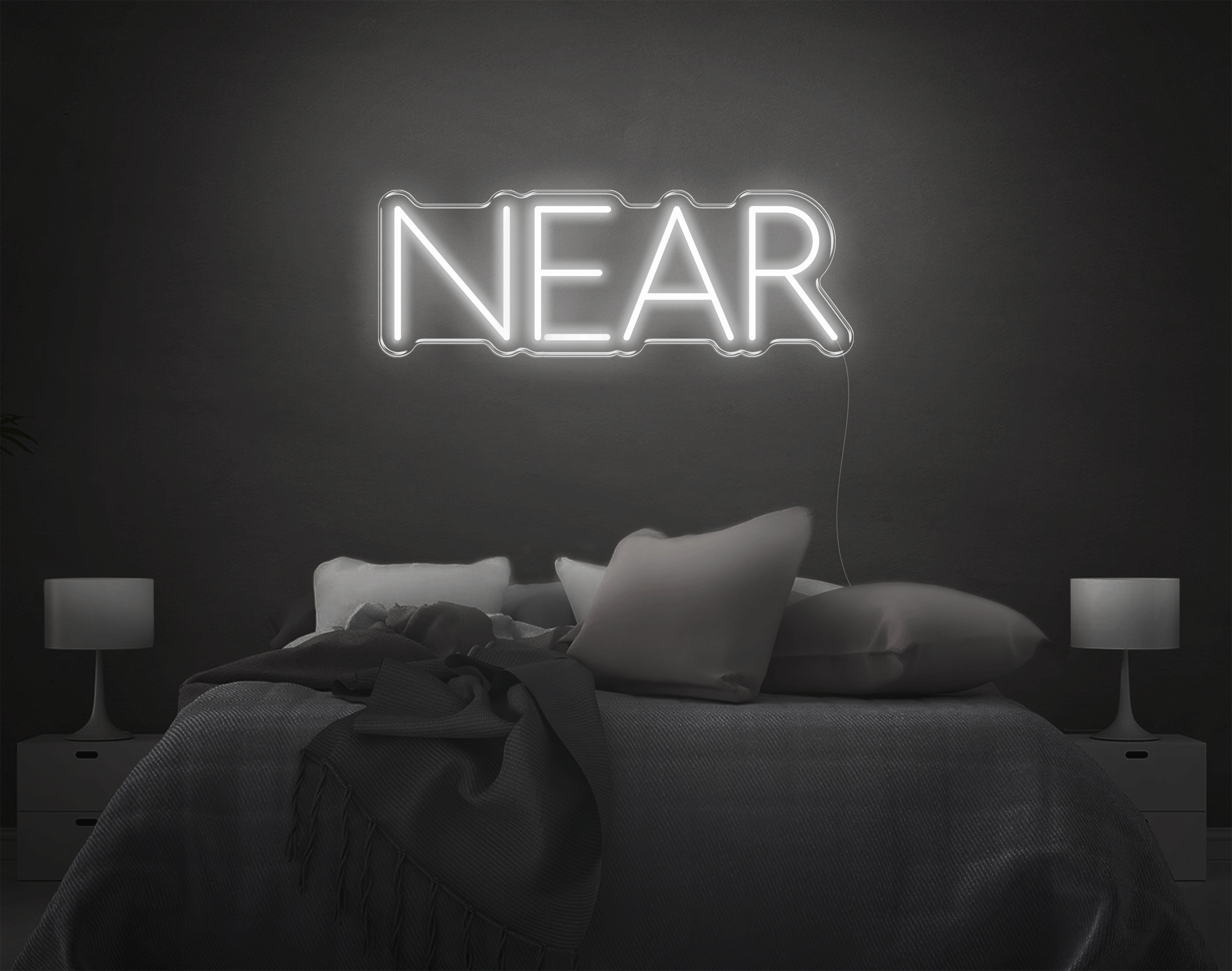 Near / Far LED Neon Sign