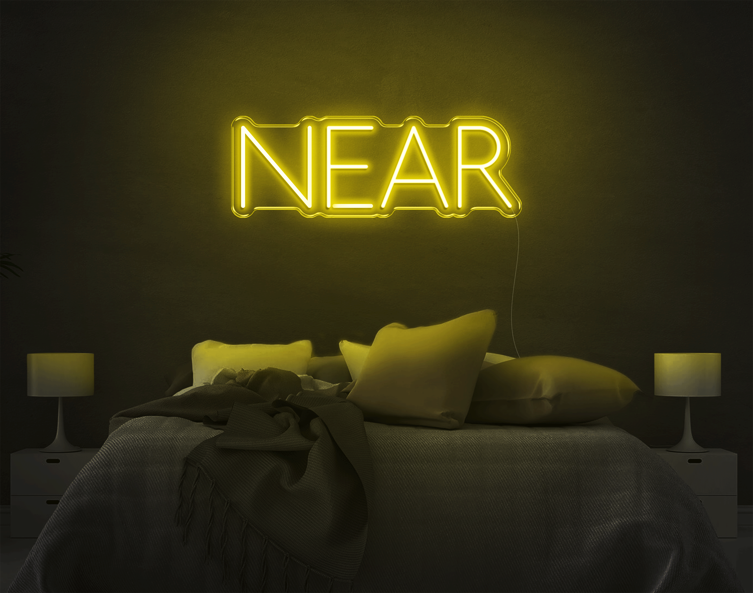 Near / Far LED Neon Sign