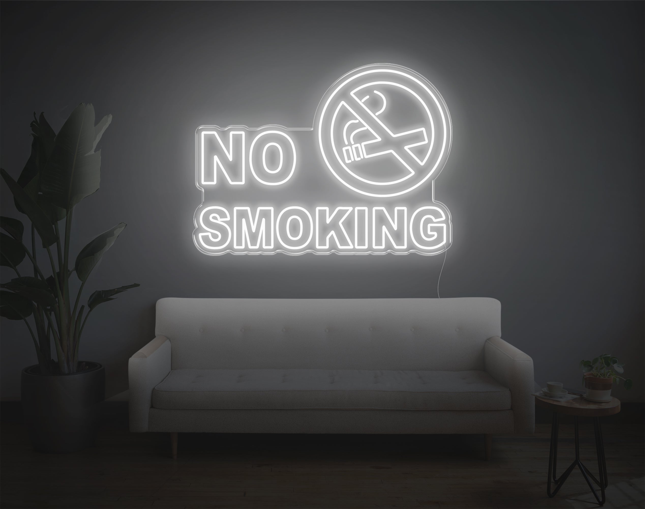 No Smoking LED Neon Sign