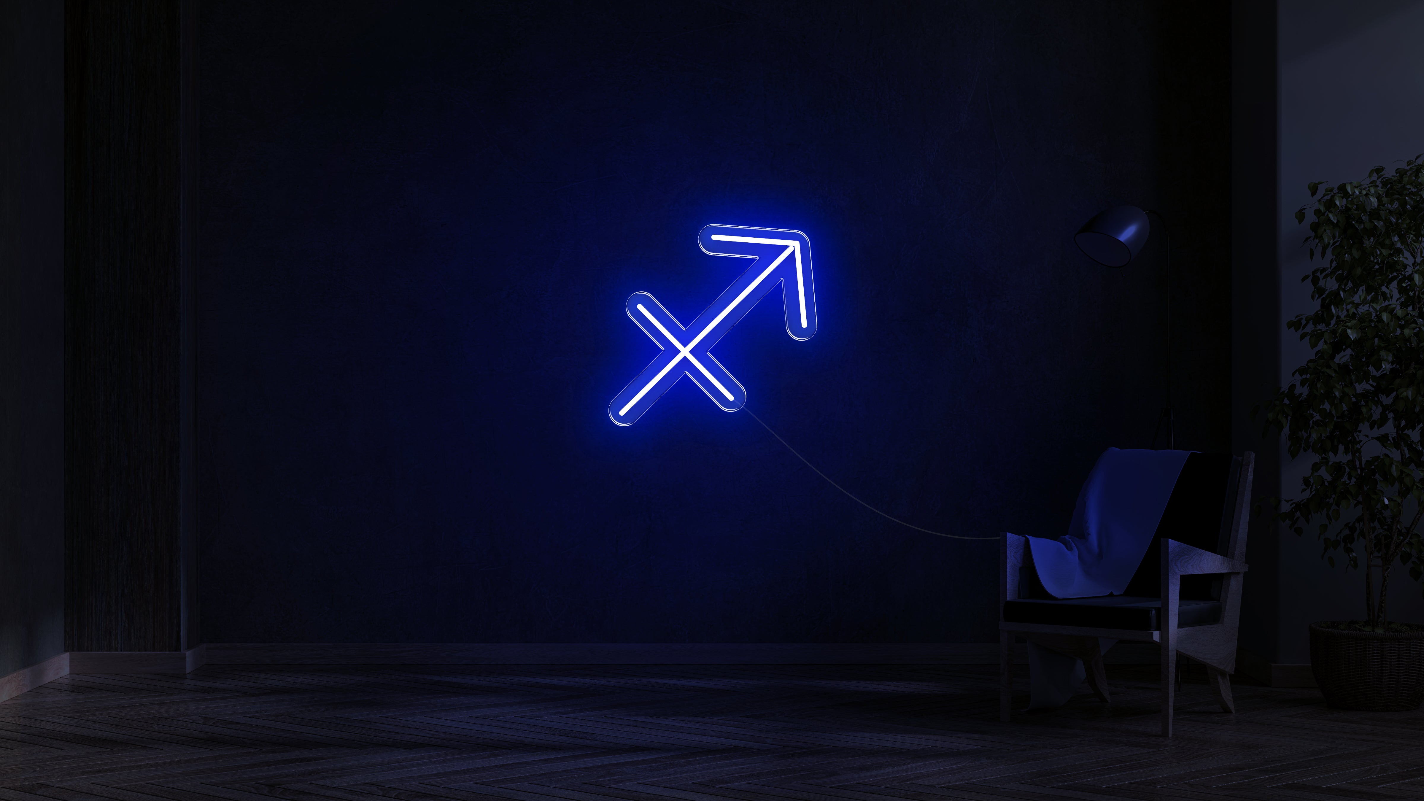 Virgo LED neon light