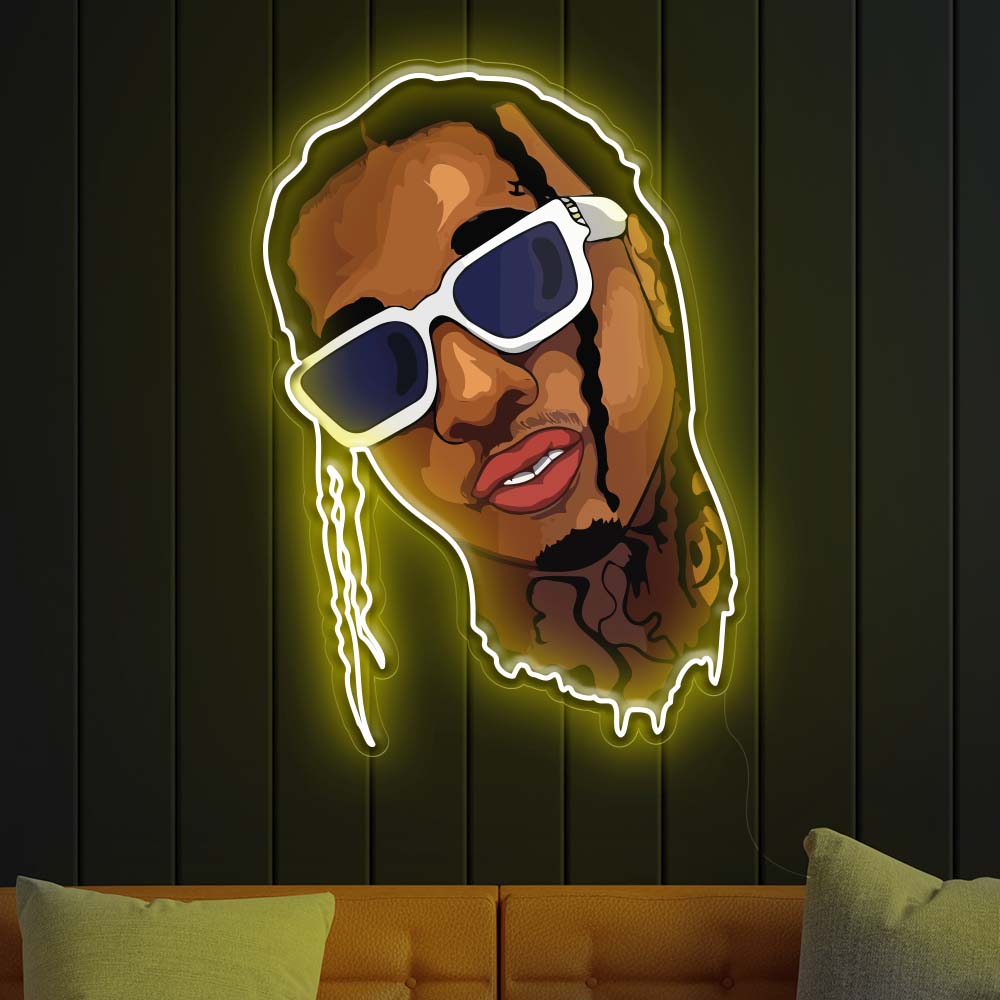Tyga Art LED Neon Sign