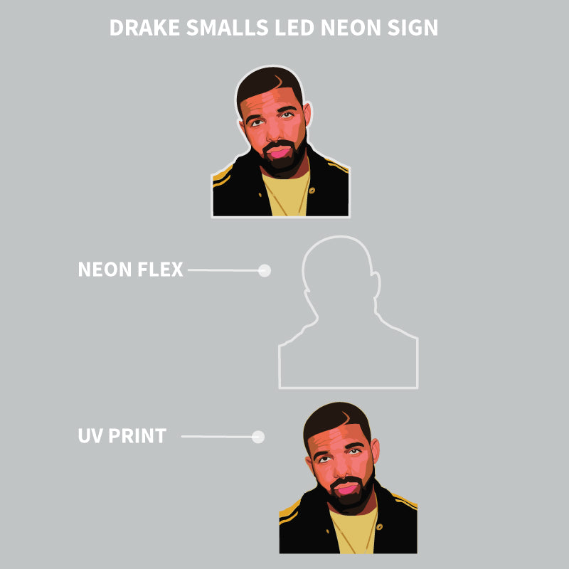 Drake Art LED Neon Sign