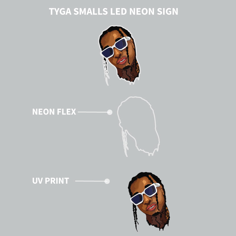 Tyga Art LED Neon Sign