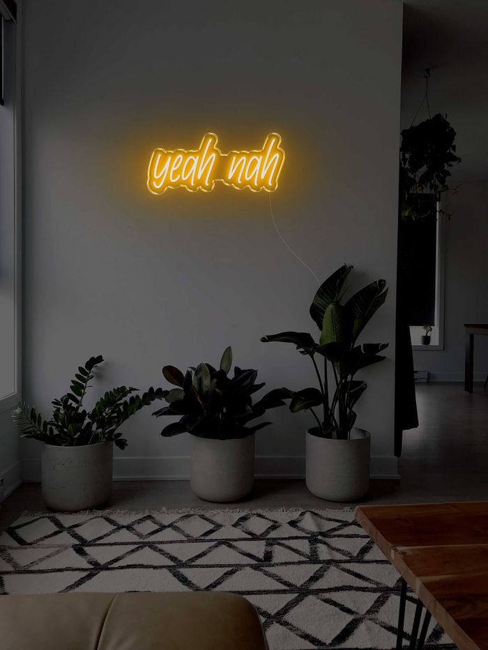 Yeah Nah LED Neon sign