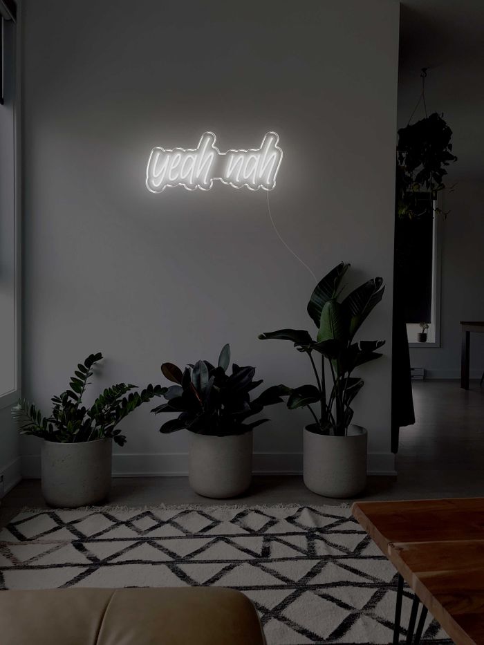 Yeah Nah LED Neon sign