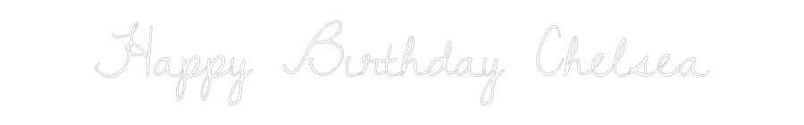 Custom Neon Text - Happy Birthda...