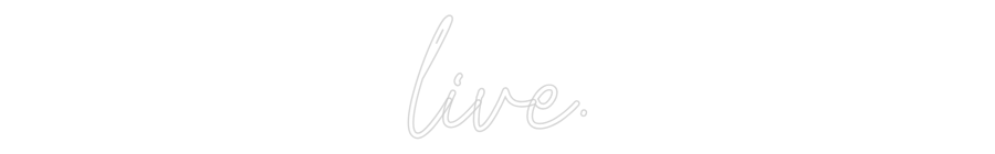 Custom Neon Text - live.
