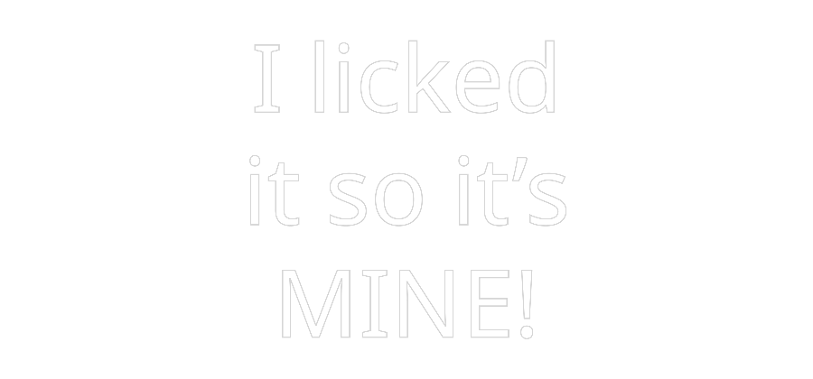 Custom Neon Text - I licked
it ...