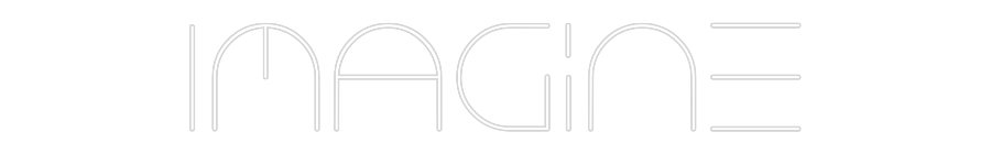Custom Neon Text - Imagine