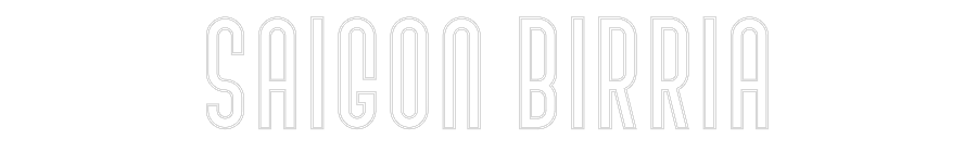 Custom Neon Text - Saigon Birria