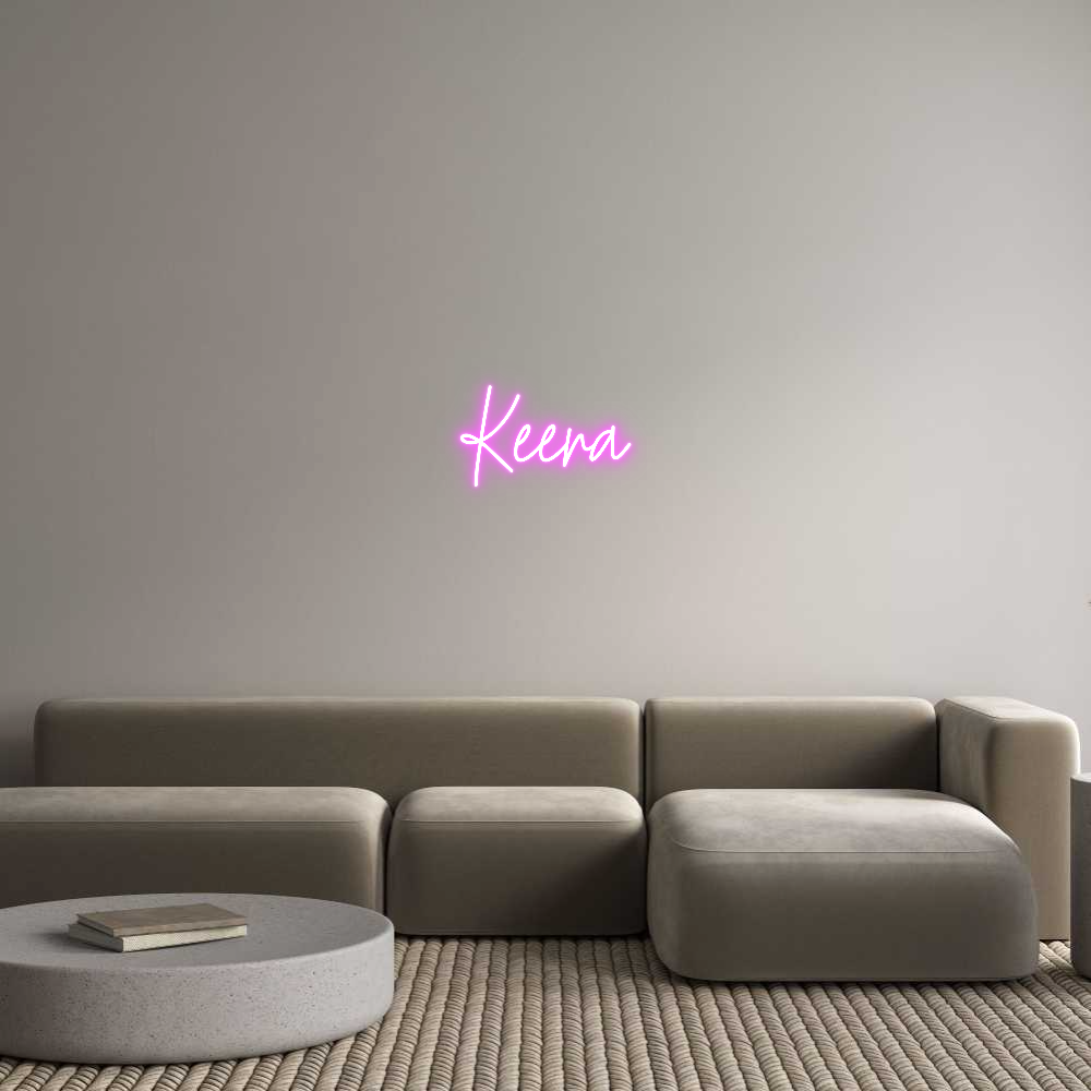 Custom Neon Text - Keera