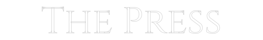Custom Neon Text - The Press