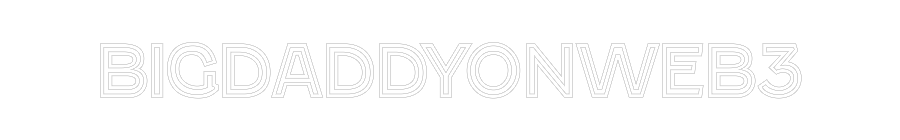 Custom Neon Text - BigDaddyOnWeb3