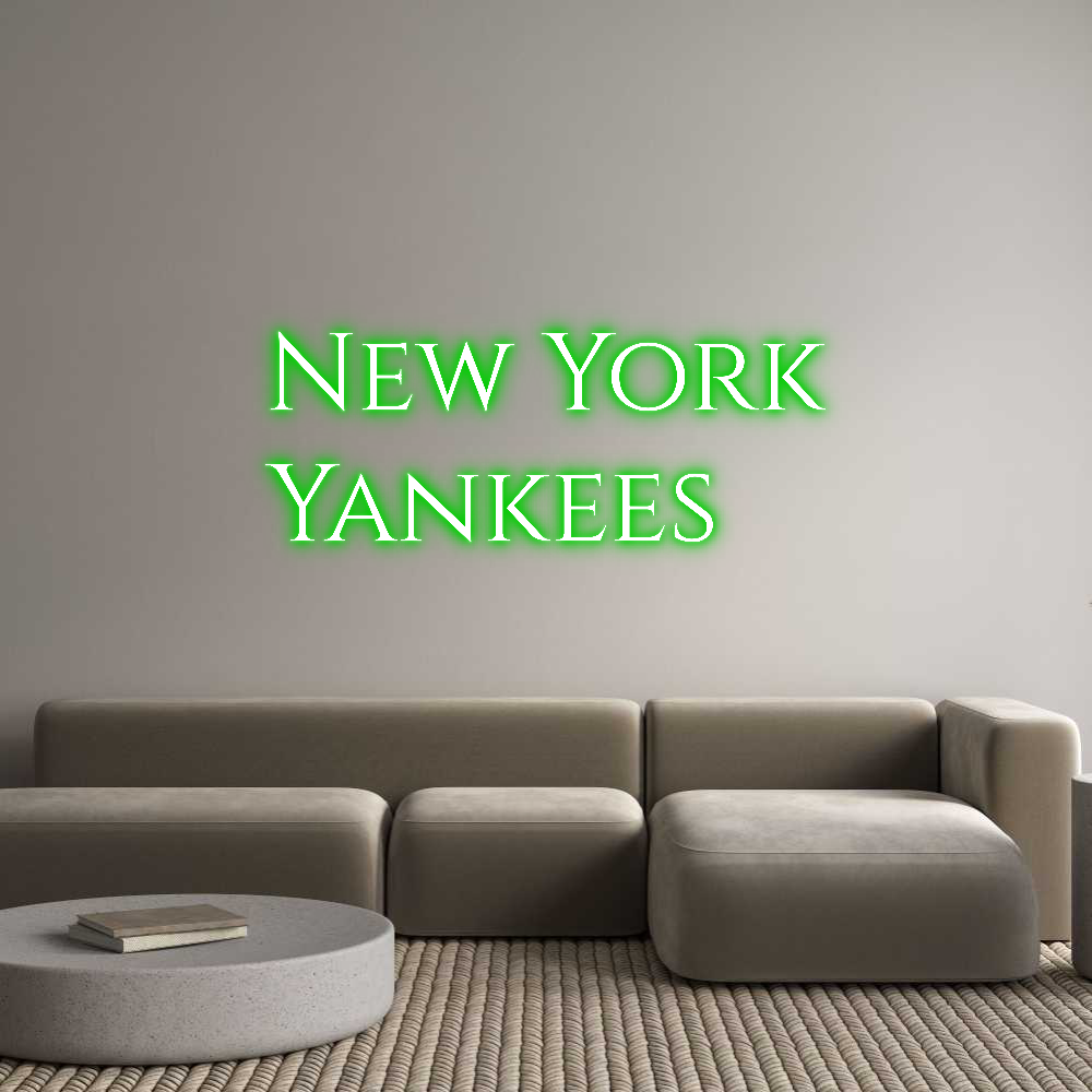 Custom Neon Text - New York
Yan...