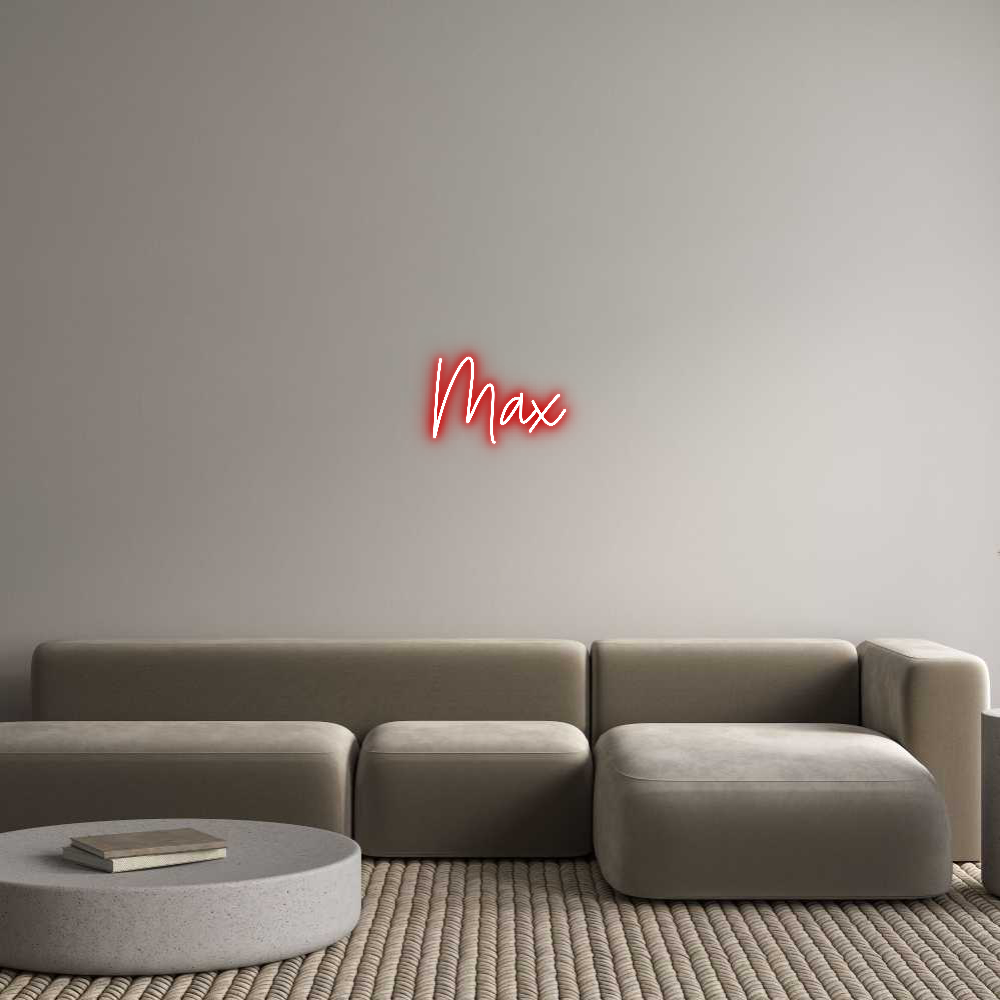 Custom Neon Text - Max