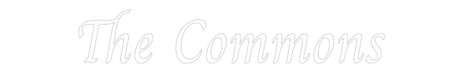 Custom Neon Text - The Commons