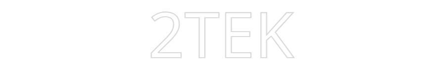 Custom Neon Text- 2TEK