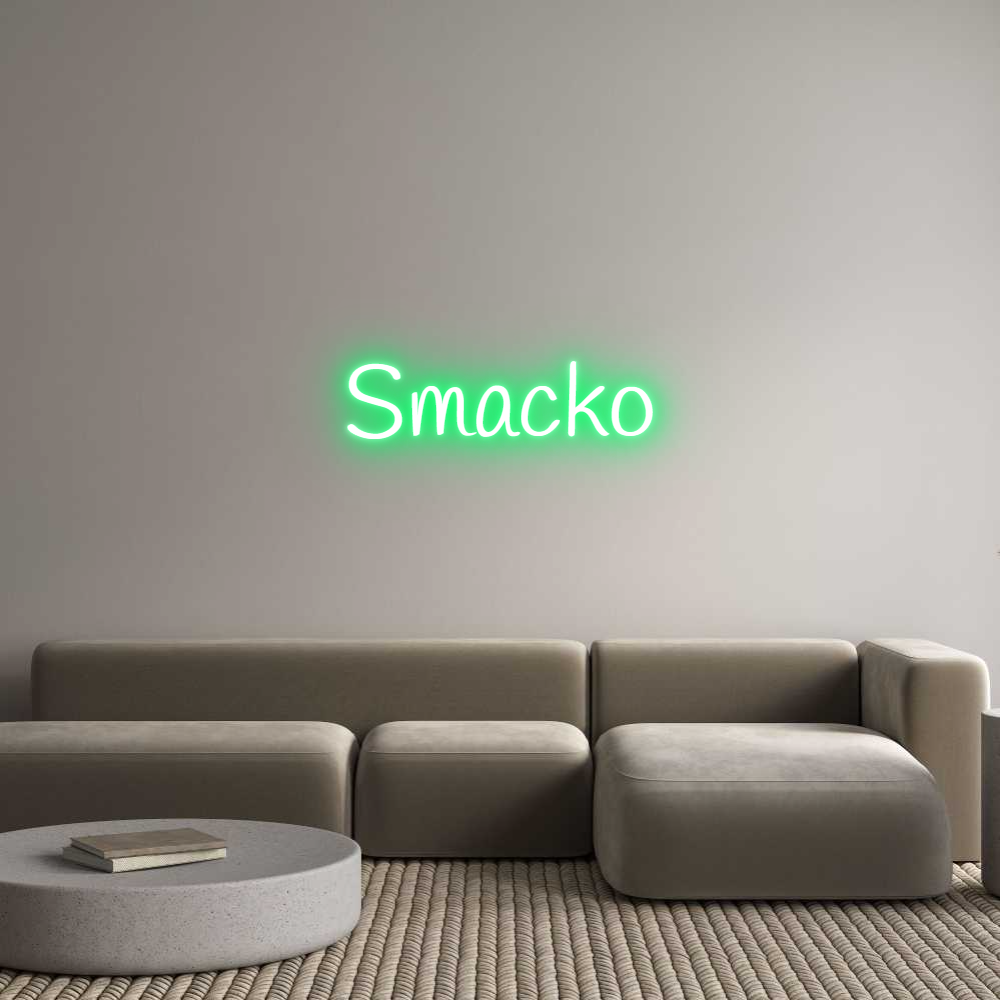 Custom Neon Text - Smacko