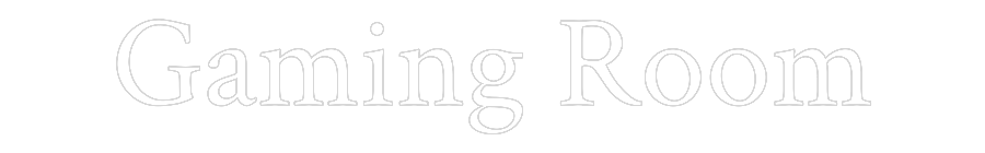 Custom Neon Text - Gaming Room