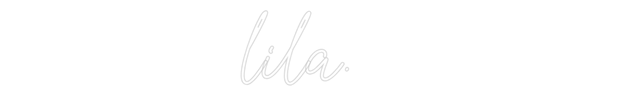 Custom Neon Text - lila.