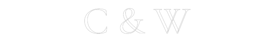 Custom Neon Text - C & W