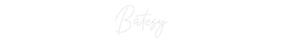 Custom Neon Text - Batesy