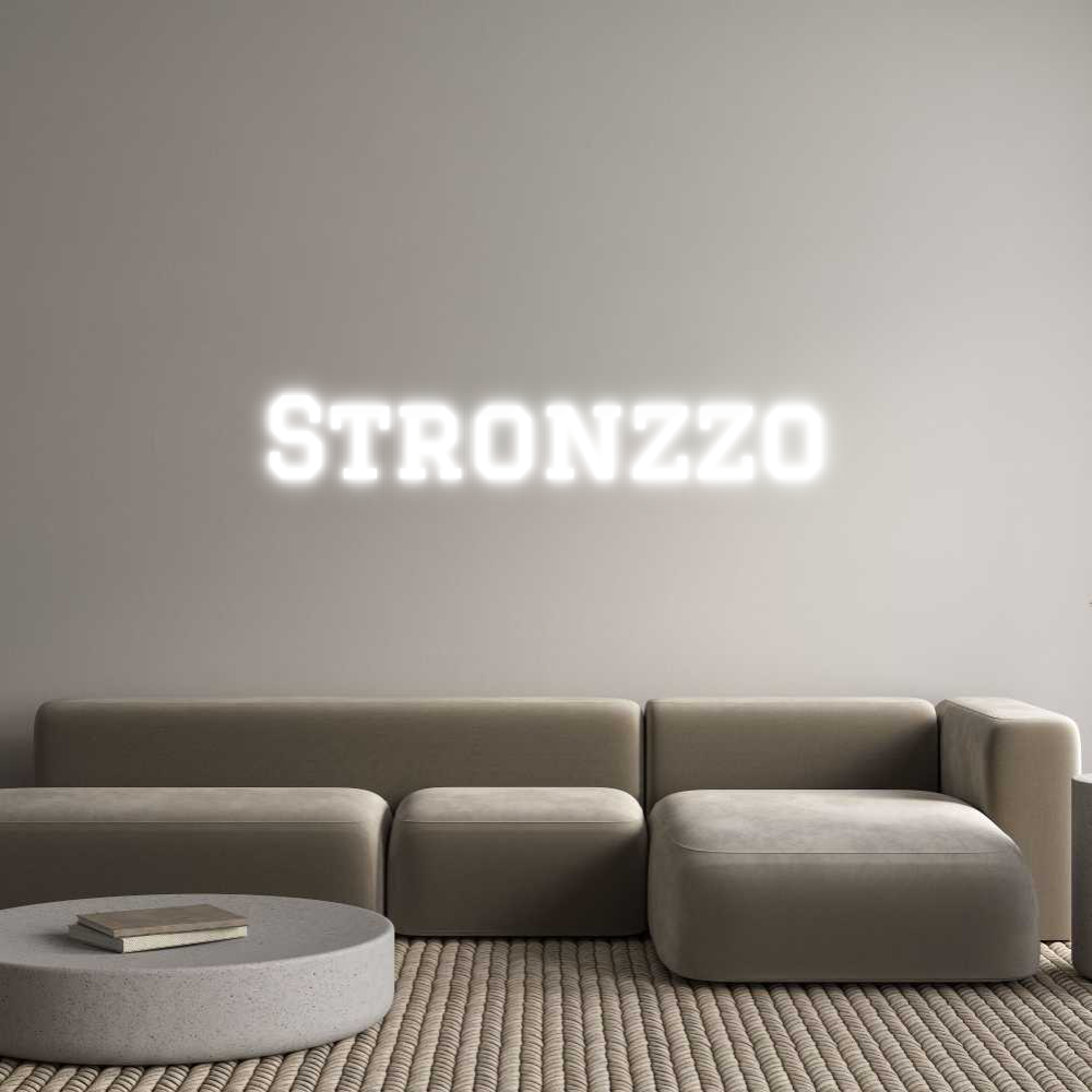 Custom Neon Text - Stronzzo