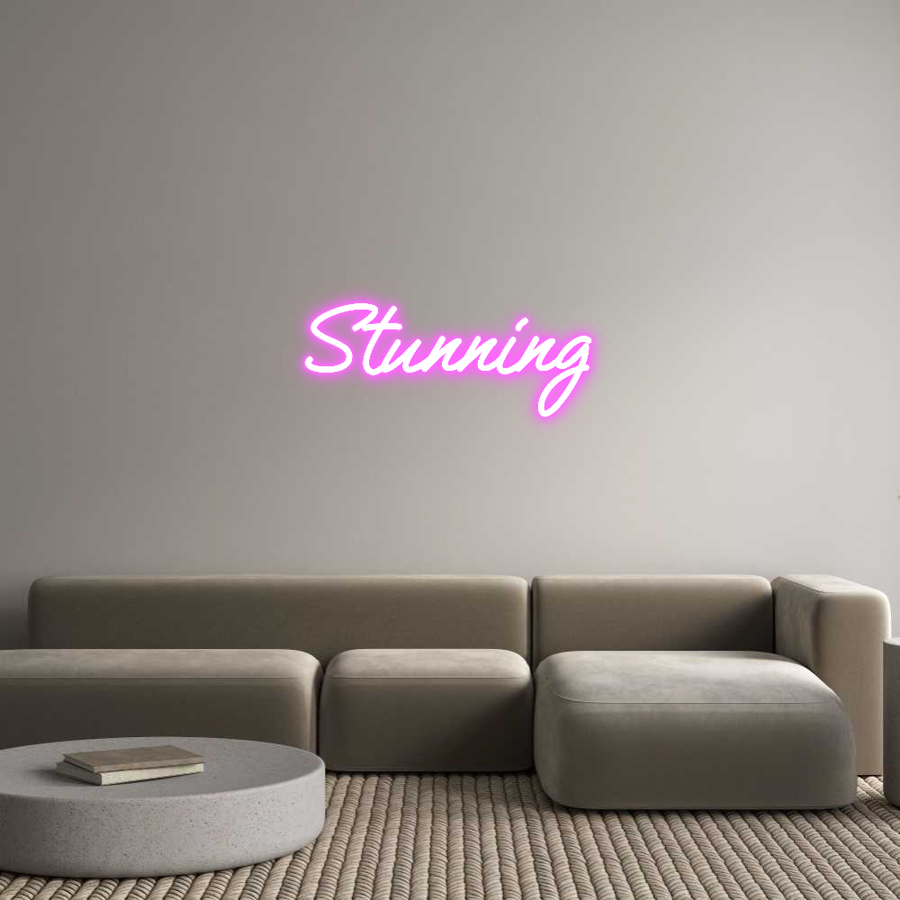 Custom Neon Text - Stunning