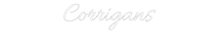 Custom Neon Text- Corrigans