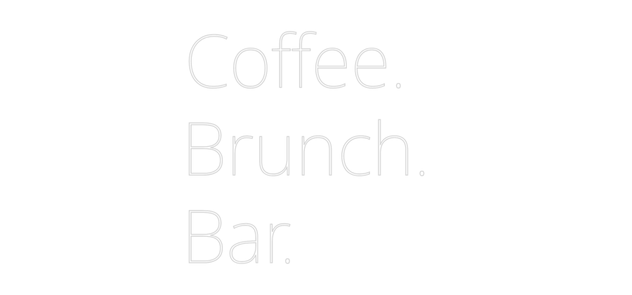 Custom Neon Text - Coffee. 
Bru...