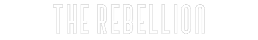 Custom Neon Text - The Rebellion