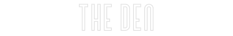 Custom Neon Text- The Den