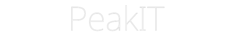 Custom Neon Text - PeakIT