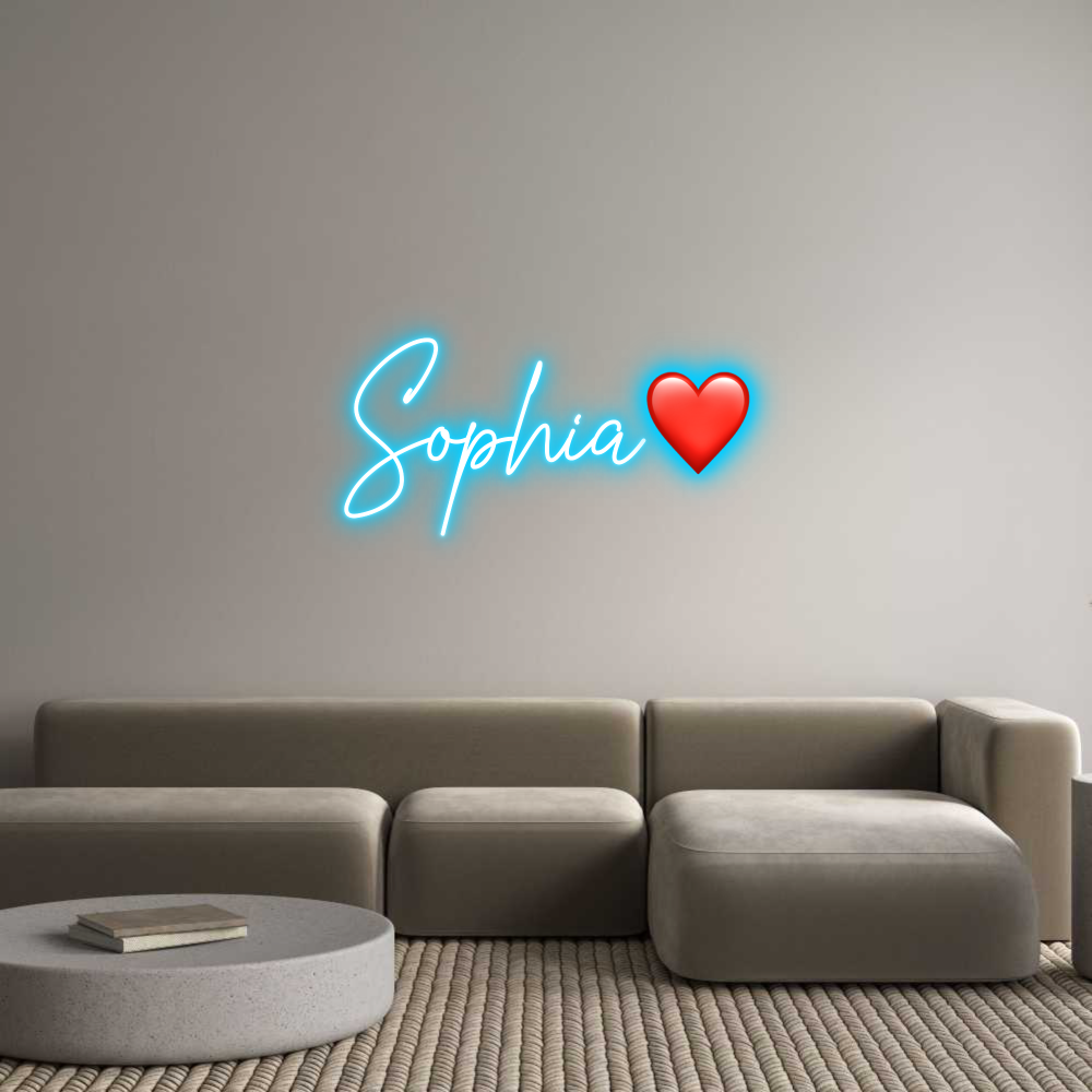 Custom Neon Text - Sophia❤️